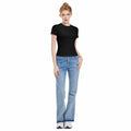 Pnosnesy Women's Slim Fit Casual Short Sleeve T-Shirt Size M by Deal US