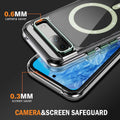 Coccoee Google Pixel 8A Case Magnetic Slim Shockproof Light Green Cover by Deal US
