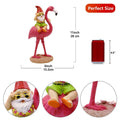 Goodeco Gnome and Flamingo Garden Statue - 6 * 11 Inch (Lady) by Deal US