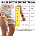 POWER GUIDANCE Fitness Knee Wraps 5mm Thickness 2 Pack Size M by Deal US