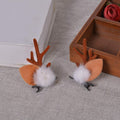 Christmas Reindeer Antlers Headband Pine Cone Hair Accessories Festive by Deal US
