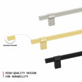 homdiy Brushed Nickel Cabinet Handles 76mm 15 Pack Silver Hardware Pulls by Deal US