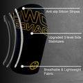POWER GUIDANCE Fitness Knee Wraps 5mm Thickness 2 Pack Size M by Deal US
