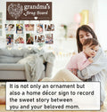 Gaoikerr Grandma's Brag Board Picture Frame Gift Black Grandkids Display by Deal US