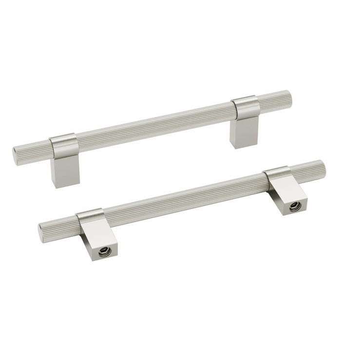 homdiy Brushed Nickel Cabinet Handles 76mm 15 Pack Silver Hardware Pulls by Deal US