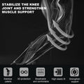 POWER GUIDANCE Fitness Knee Wraps 5mm Thickness 2 Pack Size M by Deal US