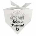 Guess Pregnancy Announcement Dog Bandana Christmas Pet Accessory by Deal US