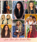 Goddess Locs Crochet Hair 12 Inch 8 Packs River Faux Locs 27/613# Size 12in by Deal US