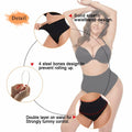 Tummy Control Seamless Thong Shapewear Mid Waist Butt Lifter Black Size XL by Deal US