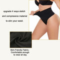 Tummy Control Seamless Thong Shapewear Mid Waist Butt Lifter Black Size XL by Deal US