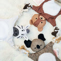 Their World Durable Interactive Dog Rope Toy Zebra Koala Bear by Deal US