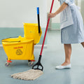 Matthew Cleaning 20oz Cotton Floor Mop Refill 6Pack White Heavy Duty by Deal US