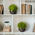 SEEKO Succulents Artificial Plants 2 Pack Indoor Fake Desk Shelf Decor by Deal US