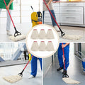 Matthew Cleaning 20oz Cotton Floor Mop Refill 6Pack White Heavy Duty by Deal US