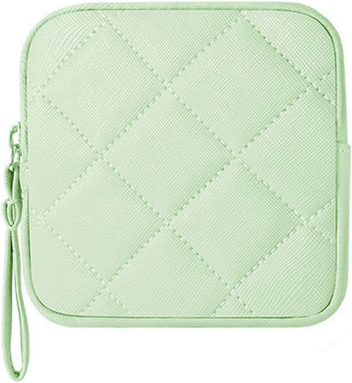 iMotion Menstrual Cup & Sanitary Napkin Storage Bag Green Portable Pouch by Deal US