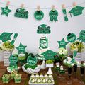JOYMEMO Graduation Party Centerpiece Sticks 24pcs Teal Black 2025 by Deal US