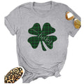 St Pattys Day Shirt Women Lucky Clover Funny St Patrick's Tee Size M by Deal US