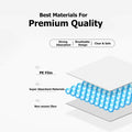 Ubierta Black Plastic Meat Trays with Absorbent Pads 8x5x1.3in 10 Sets by Deal US