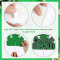 JOYMEMO Graduation Party Centerpiece Sticks 24pcs Teal Black 2025 by Deal US