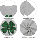 St Pattys Day Shirt Women Lucky Clover Funny St Patrick's Tee Size M by Deal US