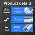 10 pcs Hydraulic 5/16" Hose x 3/4" JIC 37° Female 90° Elbow Fittings by Deal US