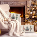 LUKIPOM Christmas Tree Lumbar Pillow Cover 20x12 Green 1 Count by Deal US