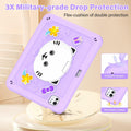 TOMORRY iPad Pro 11 Inch Case 2024 M4 5th Gen Purple with Screen Protector by Deal US