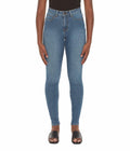 Alexa-STB High-Rise Skinny Jeans Stone Blue Size 29 by Deal US