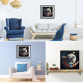Focart Wolf Diamond Painting Kit 12x12 DIY Round Crystal Rhinestone Art by Deal US