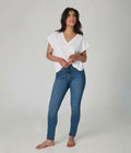 Alexa-STB High-Rise Skinny Jeans Stone Blue Size 29 by Deal US