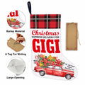 TSUYAWU Gigi Christmas Stocking Holiday Decoration 18x12 Inch by Deal US