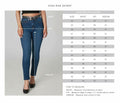 Alexa-STB High-Rise Skinny Jeans Stone Blue Size 29 by Deal US