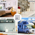 ACNISM Heavy Duty Waterproof Adhesive Hooks Stainless Steel 4 Pack Silver by Deal US