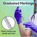 BB06/25 Generic 3ml 22G 1" Luer Lock Disposable Syringes 100 Count by Deal US