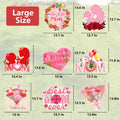 Arosche Mothers Day Yard Signs 8pcs with Stakes Outdoor Party Decorations by Deal US