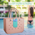 2Piece Hook Holder Accessories for Bogg Bags Neon Green Insert Charm Key Mask by Deal US