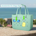 2Piece Hook Holder Accessories for Bogg Bags Neon Green Insert Charm Key Mask by Deal US