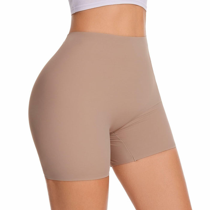 AliyaFeng Womens Seamless Shapewear Slip Shorts Tummy Control Size S Beige by Deal US