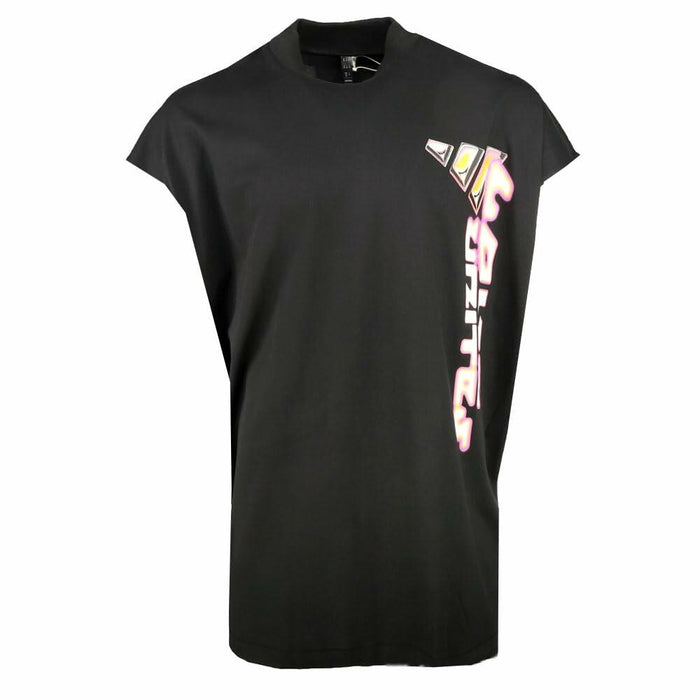 adidas Men's Pride Graphic Crop Tank Top Black Size S by Deal US
