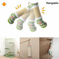 FuneeTop Interactive Cat Kicker Toy Stocking Shape 12'' Natural Sisal Red by Deal US