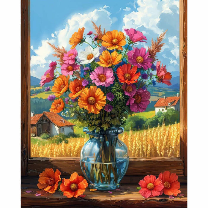Breakfast Flatlay Paint by Numbers Kit for Adults 16x20in Without Frame by Deal US
