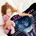 Yutrrpe Daughter Gift Blanket from Dad Lightweight Flannel for Bed & Sofa 60X50 by Deal US