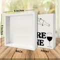 Bar Desk Decor Wooden Box Sign Wine Lover Gifts Home Kitchen Dining Room by Deal US