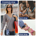 LOHASICDESIGN Universal Adjustable Detachable Phone Lanyard Pink 31.5in by Deal US