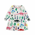 Adorable Girls Toddler Long Sleeve Cotton Dress Cartoon Bird 6T by Deal US
