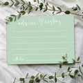 Qoamp Wedding Advice Cards 4x6 Inches 30pcs White Minimalist Bridal Shower by Deal US