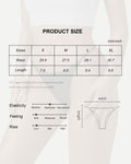 SHARICCA Women Seamless G-String Thongs Low Rise Underwear Black 5 Pack XL by Deal US