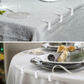 YASUOA Stainless Steel Dining Tablecloth Clips Heavy Duty 12 Pieces by Deal US