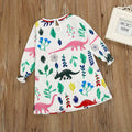 Adorable Girls Toddler Long Sleeve Cotton Dress Cartoon Bird 6T by Deal US