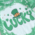 FYBITBO Toddler Baby Girl St Patricks Day Clover T Shirt Bell Bottoms 18-24M by Deal US